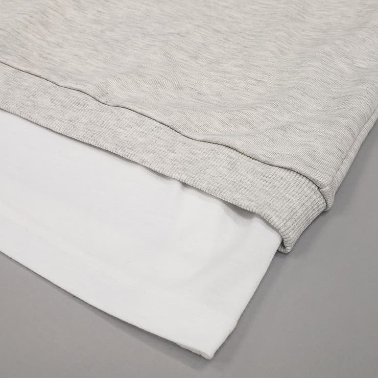 【2点セット】裏毛ベスト＋Ｔシャツ | ＆soiree | 詳細画像29 