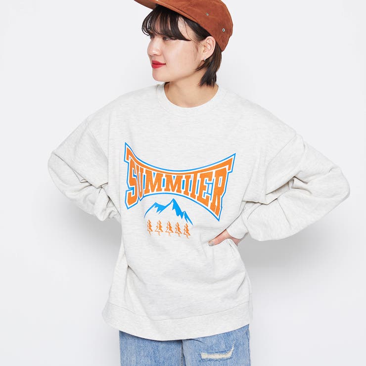 SUMMITERプリントスウェット | ＆soiree | 詳細画像2 