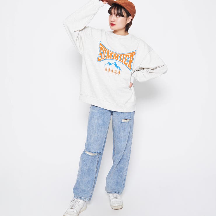 SUMMITERプリントスウェット | ＆soiree | 詳細画像3 