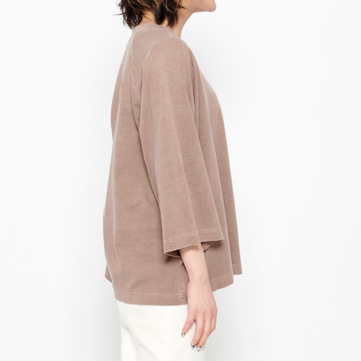 Complicated刺繍 ピグメントラグランTシャツ | ＆soiree | 詳細画像13 