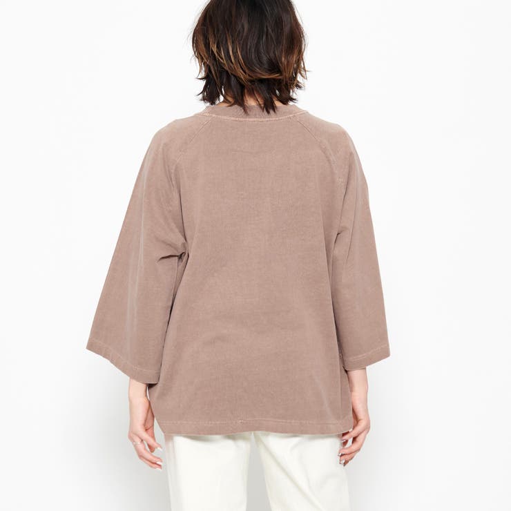 Complicated刺繍 ピグメントラグランTシャツ | ＆soiree | 詳細画像14 