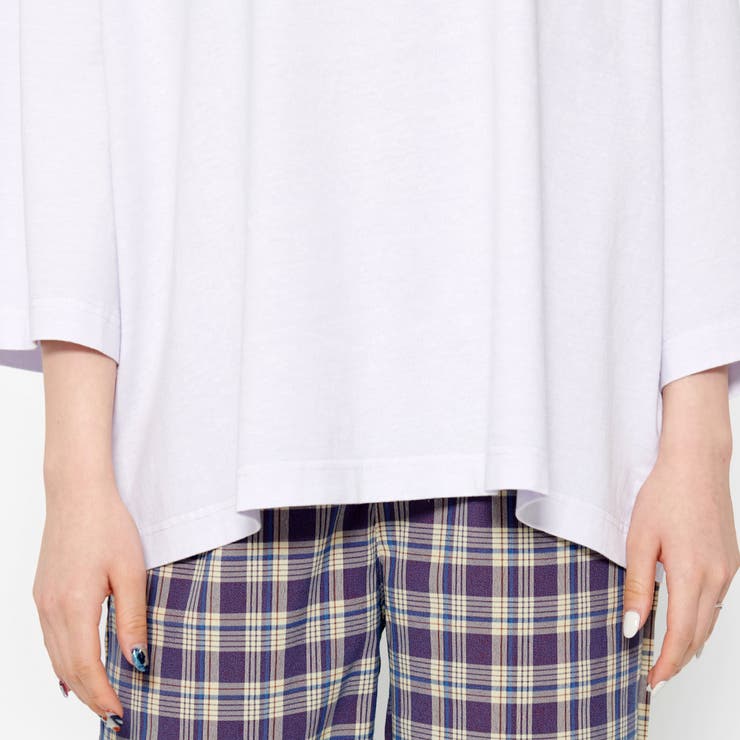 Complicated刺繍 ピグメントラグランTシャツ | ＆soiree | 詳細画像22 