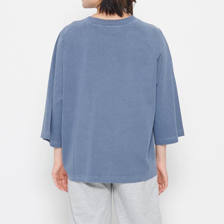 Complicated刺繍 ピグメントラグランTシャツ | ＆soiree | 詳細画像27 