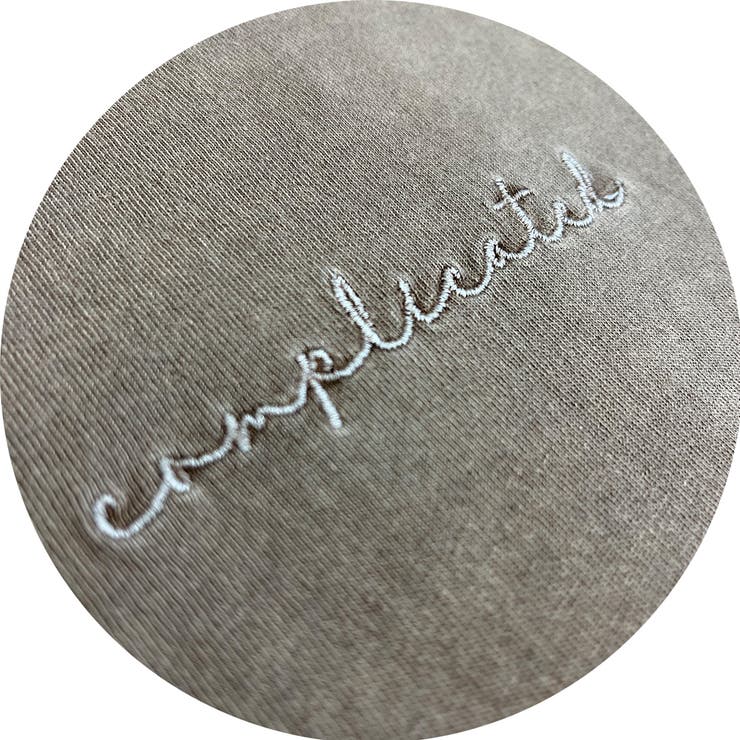 Complicated刺繍 ピグメントラグランTシャツ | ＆soiree | 詳細画像38 