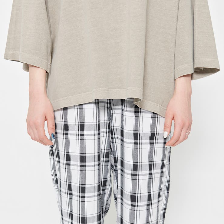 Complicated刺繍 ピグメントラグランTシャツ | ＆soiree | 詳細画像8 