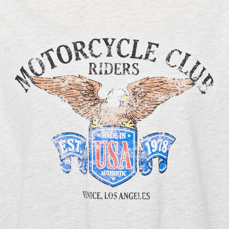 イーグルプリントピグメントTシャツ | ＆soiree | 詳細画像21 