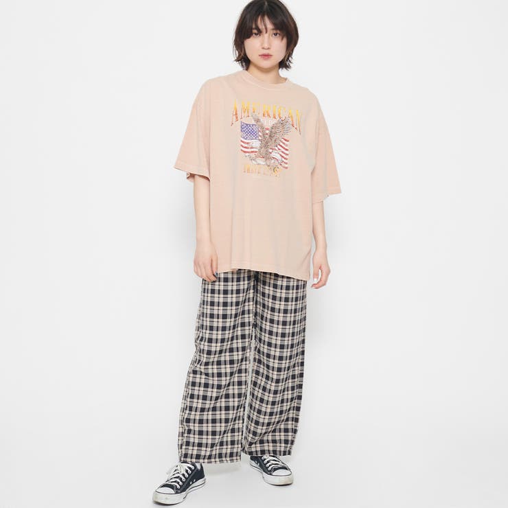 AMERICANプリント ピグメントＴシャツ | ＆soiree | 詳細画像24 