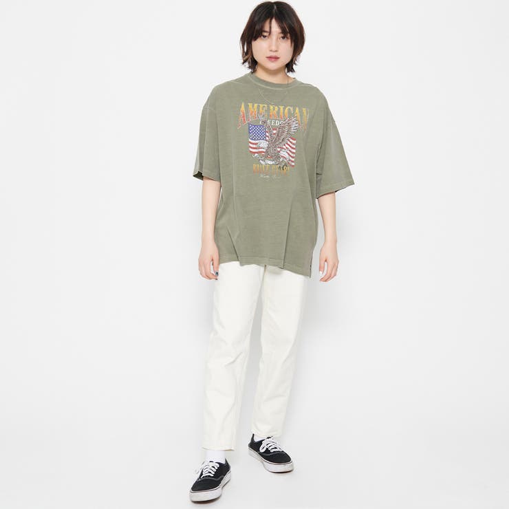 AMERICANプリント ピグメントＴシャツ | ＆soiree | 詳細画像29 