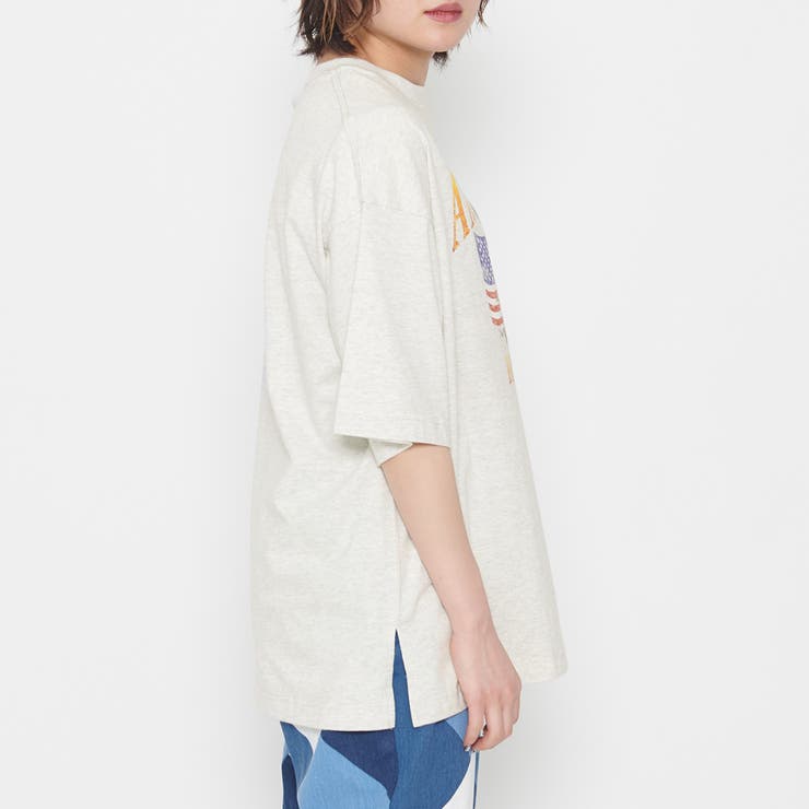 AMERICANプリント ピグメントＴシャツ | ＆soiree | 詳細画像37 