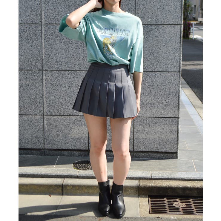 World Tourタイガープリント ピグメントＴシャツ | ＆soiree | 詳細画像16 