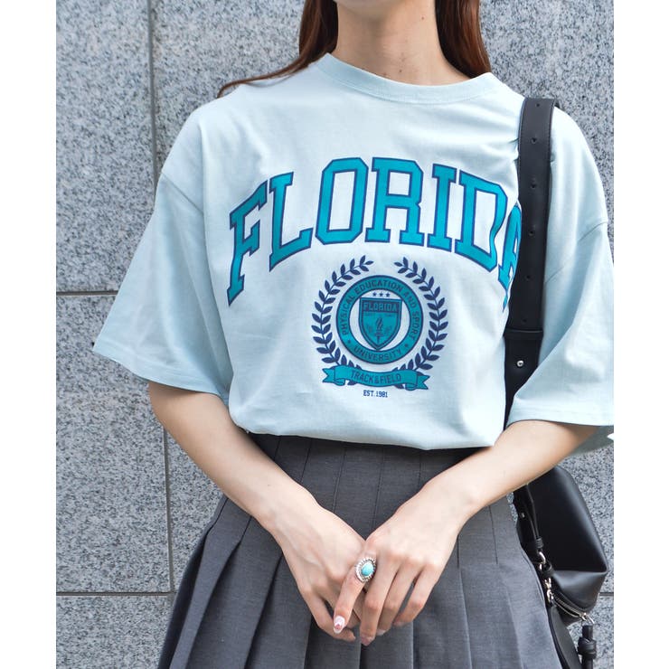 フロリダカレッジTシャツ | ＆soiree | 詳細画像12 