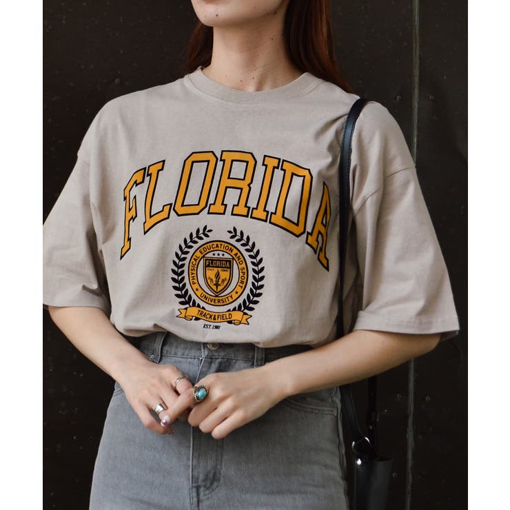 フロリダカレッジTシャツ | ＆soiree | 詳細画像18 
