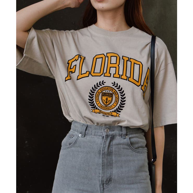 フロリダカレッジTシャツ | ＆soiree | 詳細画像19 