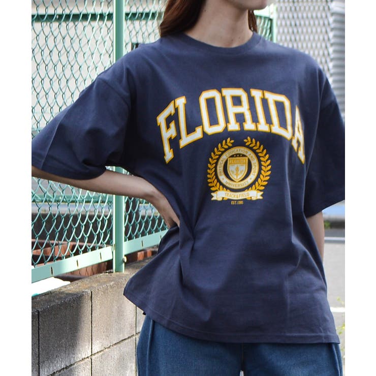 フロリダカレッジTシャツ | ＆soiree | 詳細画像2 