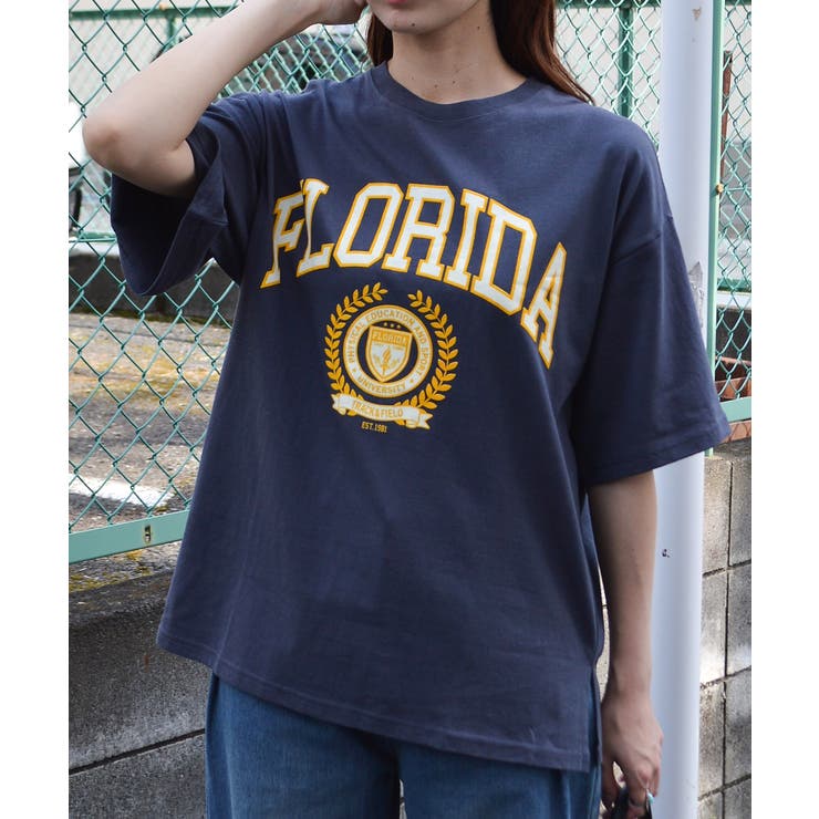 フロリダカレッジTシャツ | ＆soiree | 詳細画像3 
