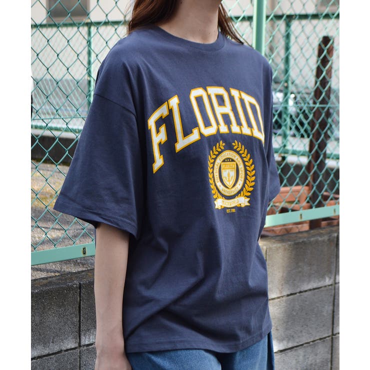 フロリダカレッジTシャツ | ＆soiree | 詳細画像4 