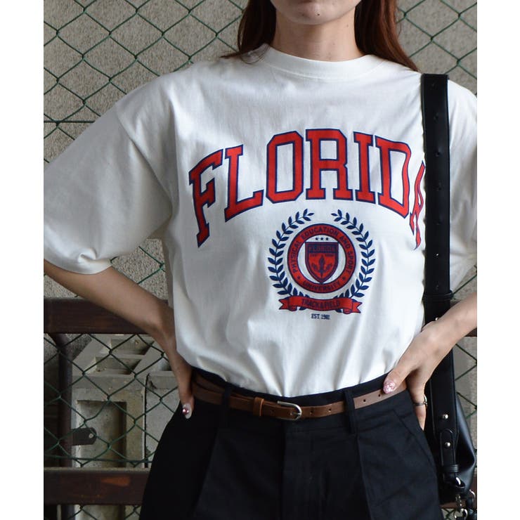 フロリダカレッジTシャツ | ＆soiree | 詳細画像6 