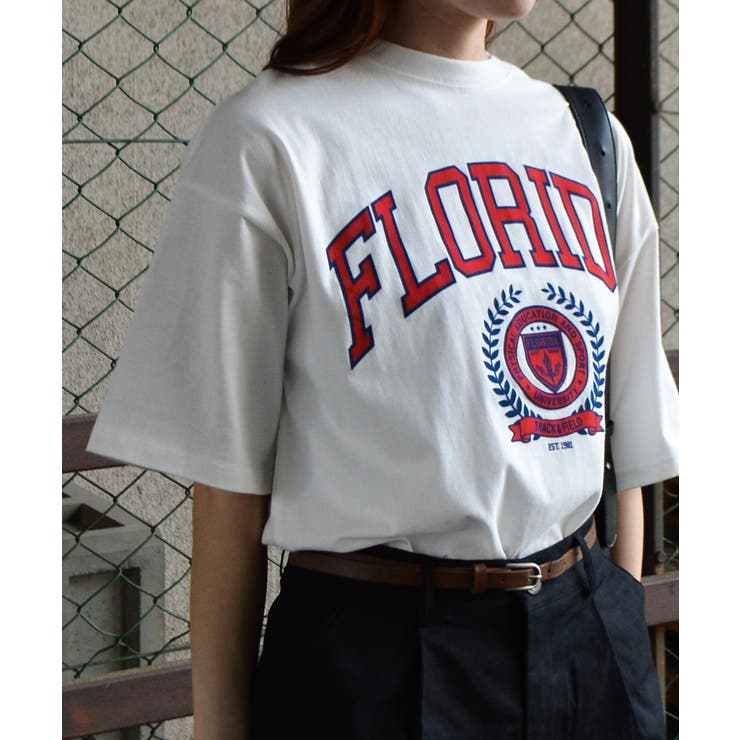 フロリダカレッジTシャツ | ＆soiree | 詳細画像9 