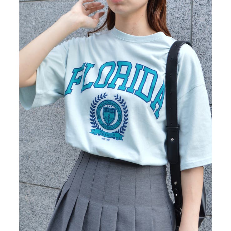 グレー | フロリダカレッジTシャツ | ＆soiree