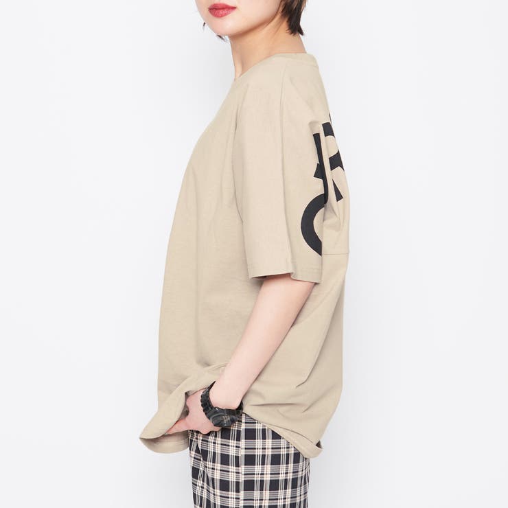 バックロゴドルマンTシャツ | ＆soiree | 詳細画像12 