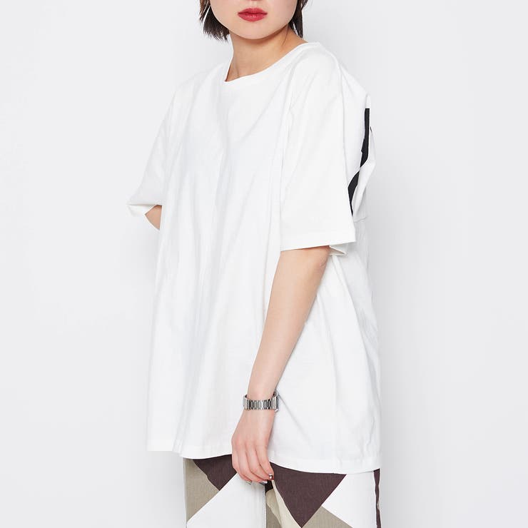 バックロゴドルマンTシャツ | ＆soiree | 詳細画像15 