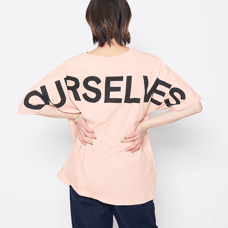 バックロゴドルマンTシャツ | ＆soiree | 詳細画像23 