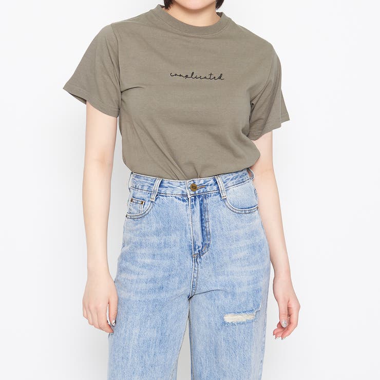 Complicated刺繍ロゴTシャツ | ＆soiree | 詳細画像28 