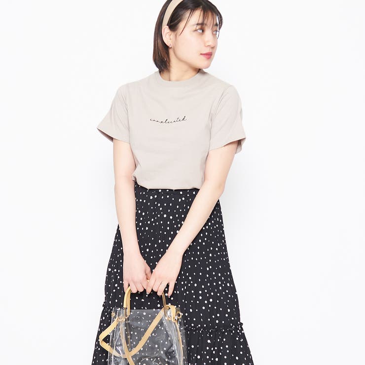 Complicated刺繍ロゴTシャツ | ＆soiree | 詳細画像32 