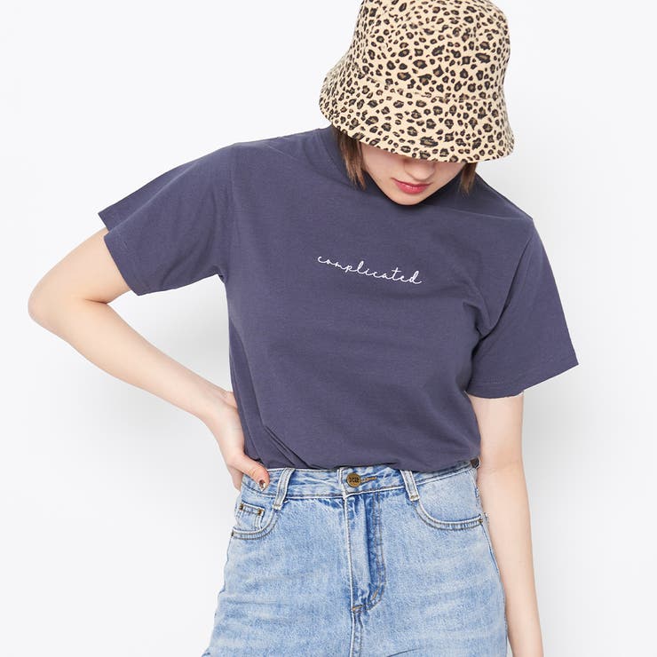 スミクロ | Complicated刺繍ロゴTシャツ | ＆soiree