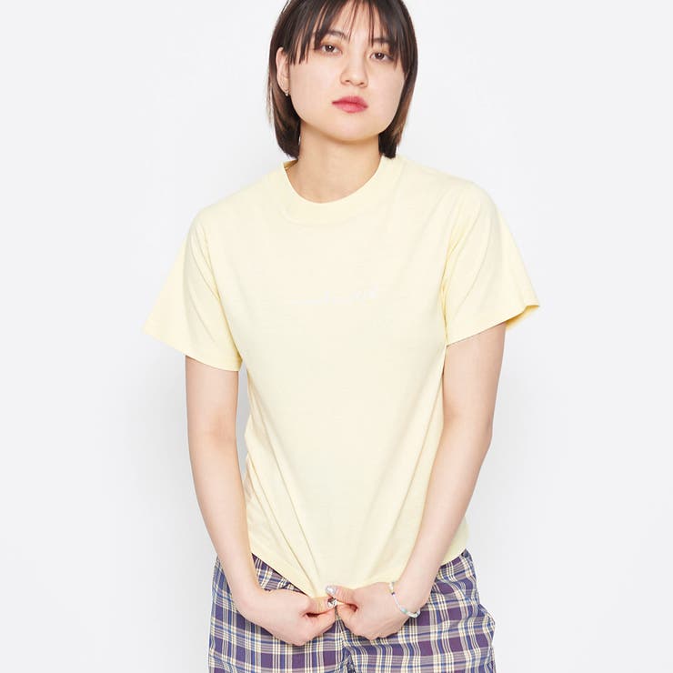 レモン | Complicated刺繍ロゴTシャツ | ＆soiree