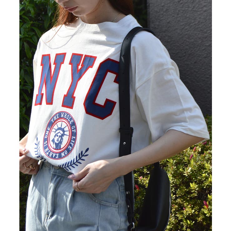  NYCフロッキーロゴTシャツ | ＆soiree | 詳細画像14 