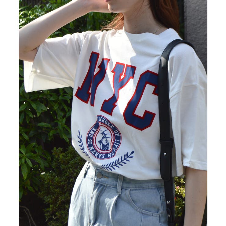 tシャツ 「WEB限定」フロッキーロゴスウェット レディース FREAK'S STORE/アニマル カレッジ フロッキー ロゴ スウェット