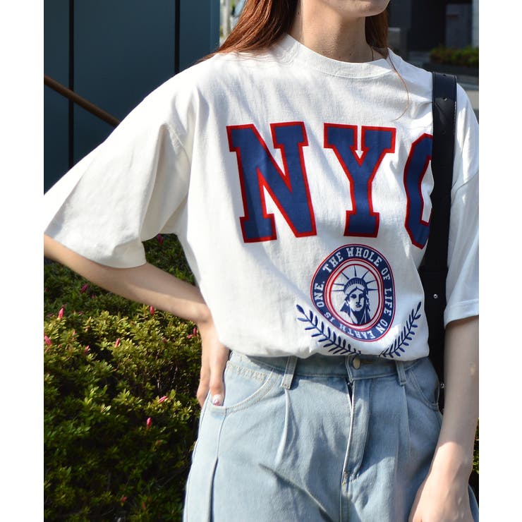 yankees ロゴプリント袖フリルTシャツチアガールチビTy2kフランスUSA yankees ロゴプリント袖フリルTシャツチアガールチビTy2kフランスUSA