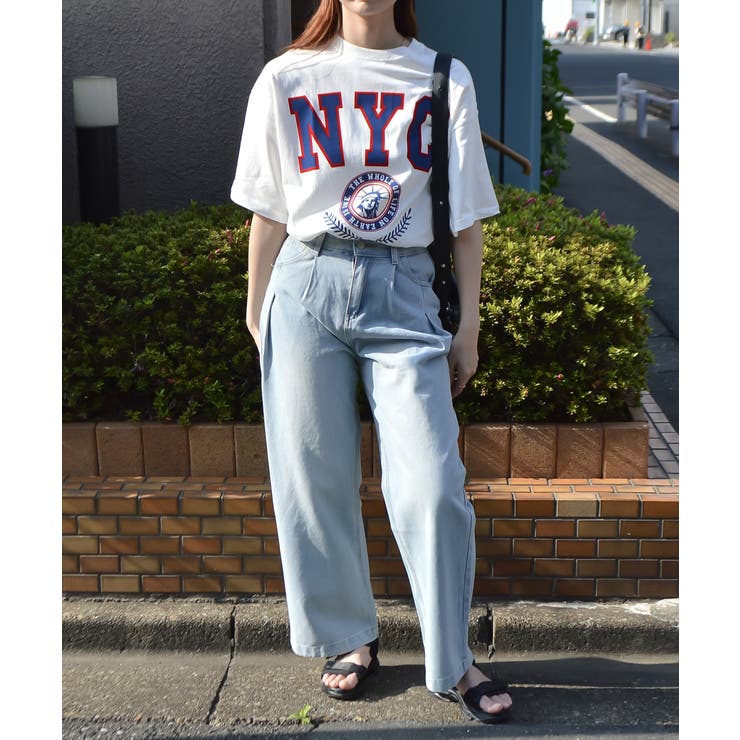  NYCフロッキーロゴTシャツ | ＆soiree | 詳細画像17 