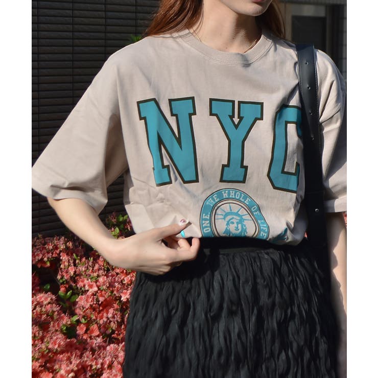  NYCフロッキーロゴTシャツ | ＆soiree | 詳細画像18 