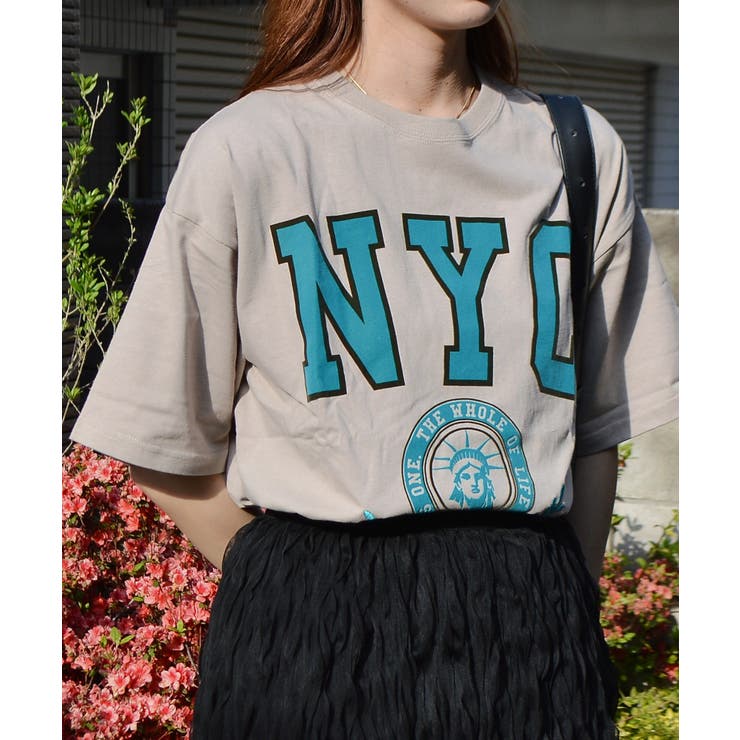  NYCフロッキーロゴTシャツ | ＆soiree | 詳細画像19 