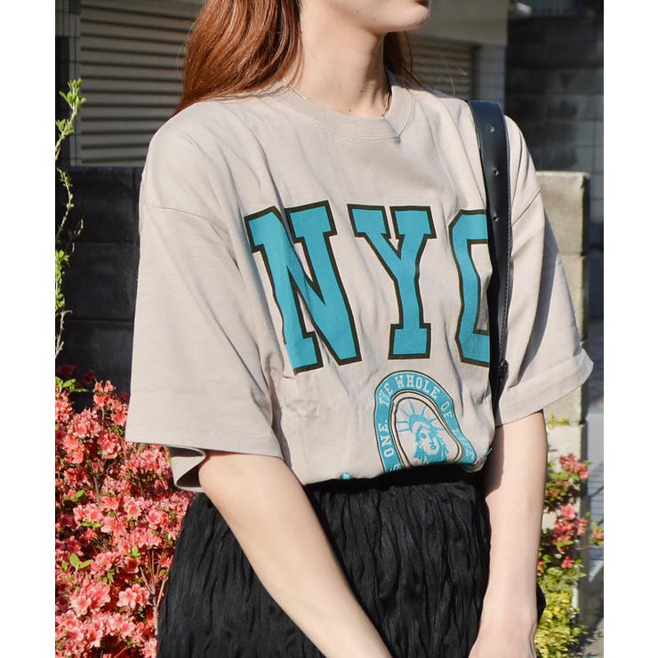  NYCフロッキーロゴTシャツ | ＆soiree | 詳細画像22 