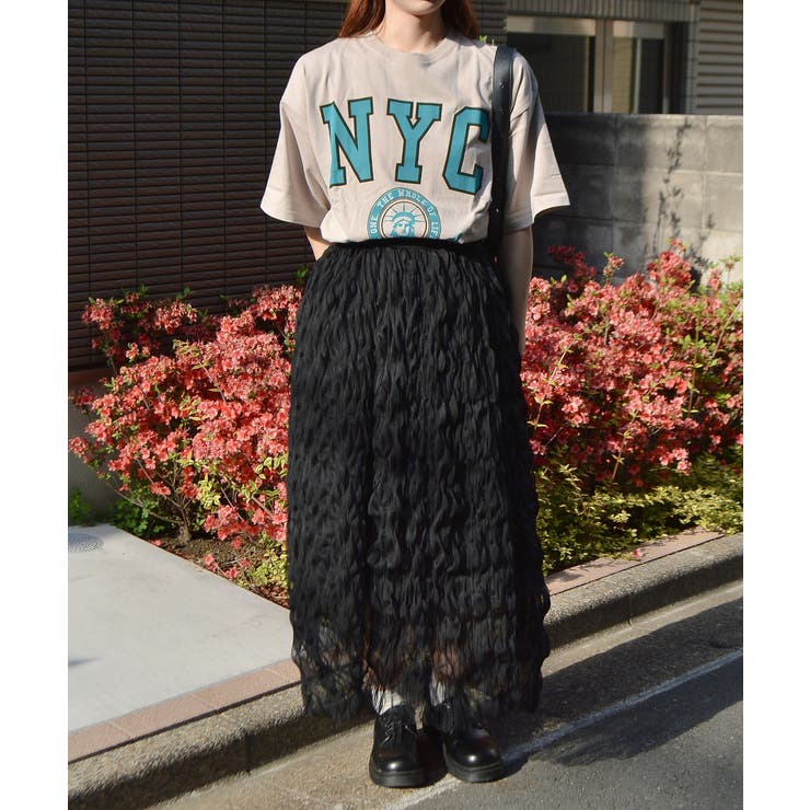  NYCフロッキーロゴTシャツ | ＆soiree | 詳細画像23 