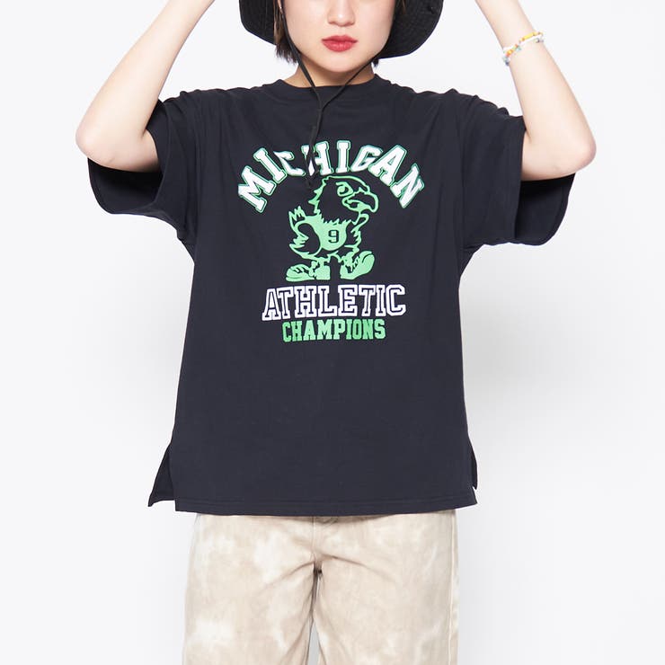 バードプリントカレッジＴシャツ | ＆soiree | 詳細画像14 