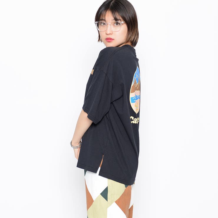 オーバーサイズ サークルバックプリントTシャツ | ＆soiree | 詳細画像11 