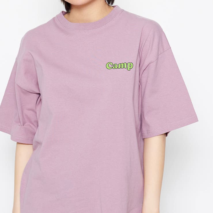 オーバーサイズ サークルバックプリントTシャツ | ＆soiree | 詳細画像20 