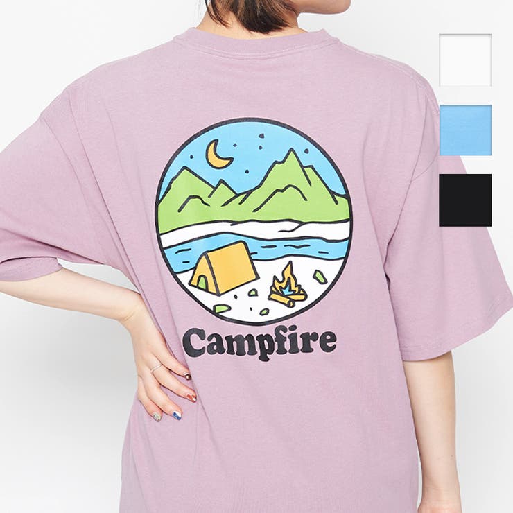 オーバーサイズ サークルバックプリントTシャツ | ＆soiree | 詳細画像24 