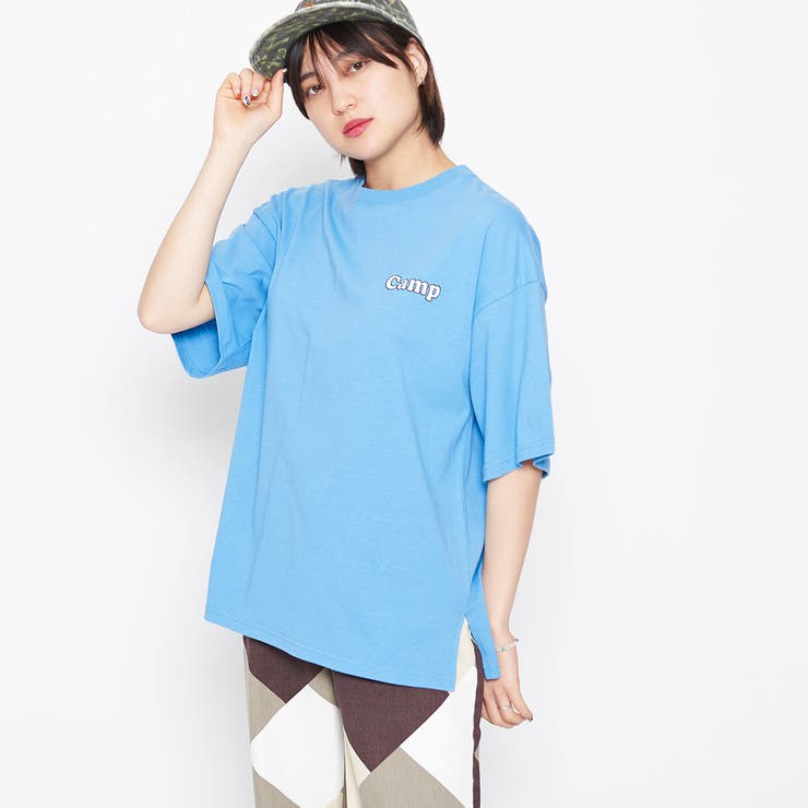 オーバーサイズ サークルバックプリントTシャツ | ＆soiree | 詳細画像3 