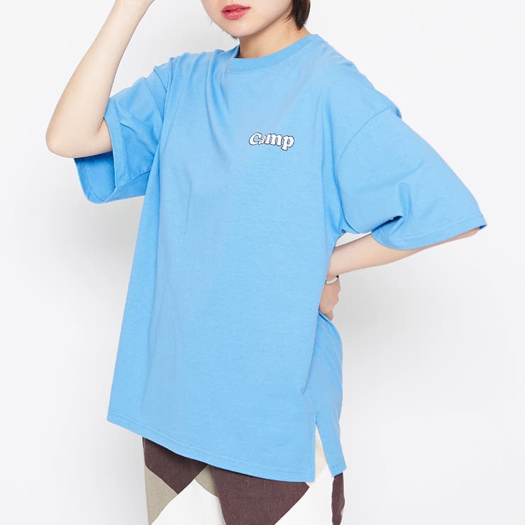 オーバーサイズ サークルバックプリントTシャツ | ＆soiree | 詳細画像5 