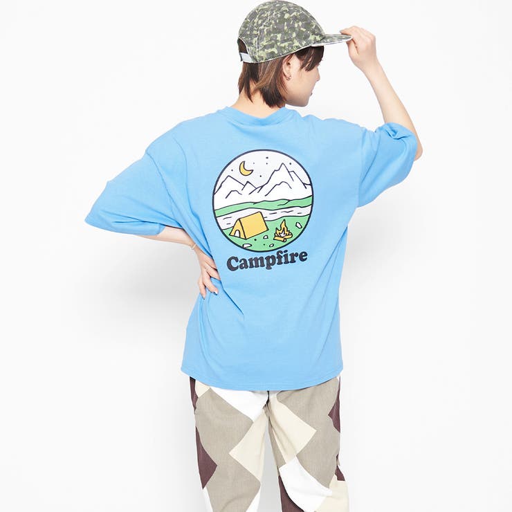 オーバーサイズ サークルバックプリントTシャツ | ＆soiree | 詳細画像7 