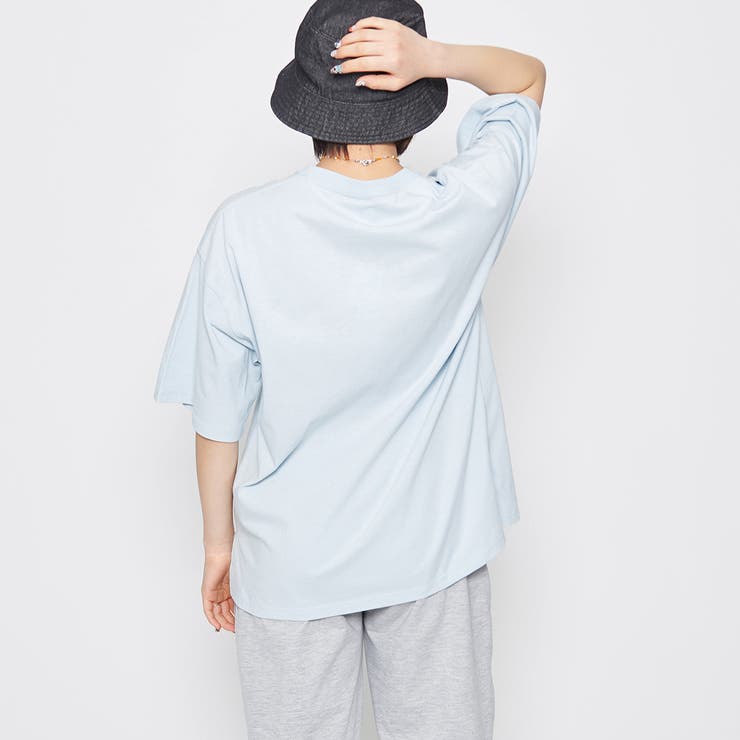 オーバーサイズ ロゴ半袖Ｔシャツ | ＆soiree | 詳細画像12 