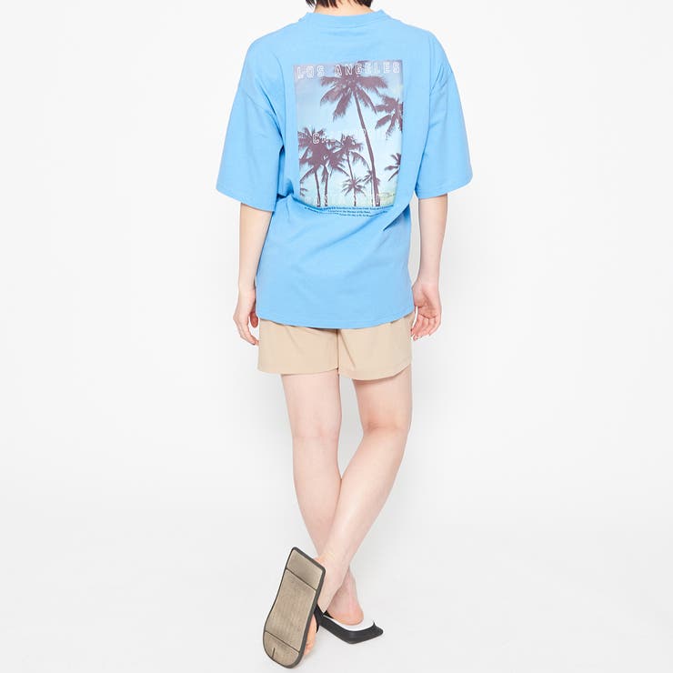 CaliforniaバックフォトプリントＴシャツ | ＆soiree | 詳細画像19 
