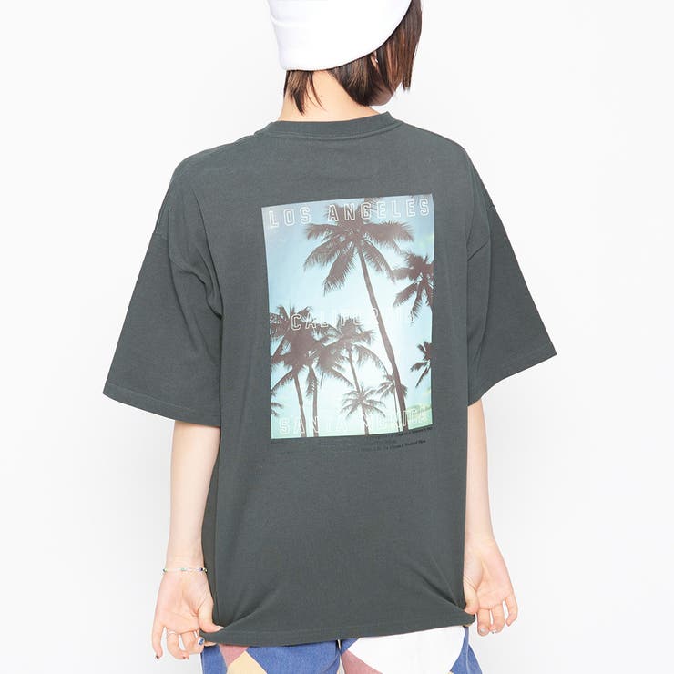 スミクロ | CaliforniaバックフォトプリントＴシャツ | ＆soiree