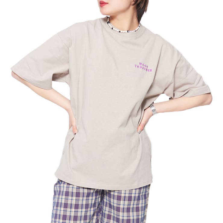 スケーター刺繍 プリントTシャツ | ＆soiree | 詳細画像6 