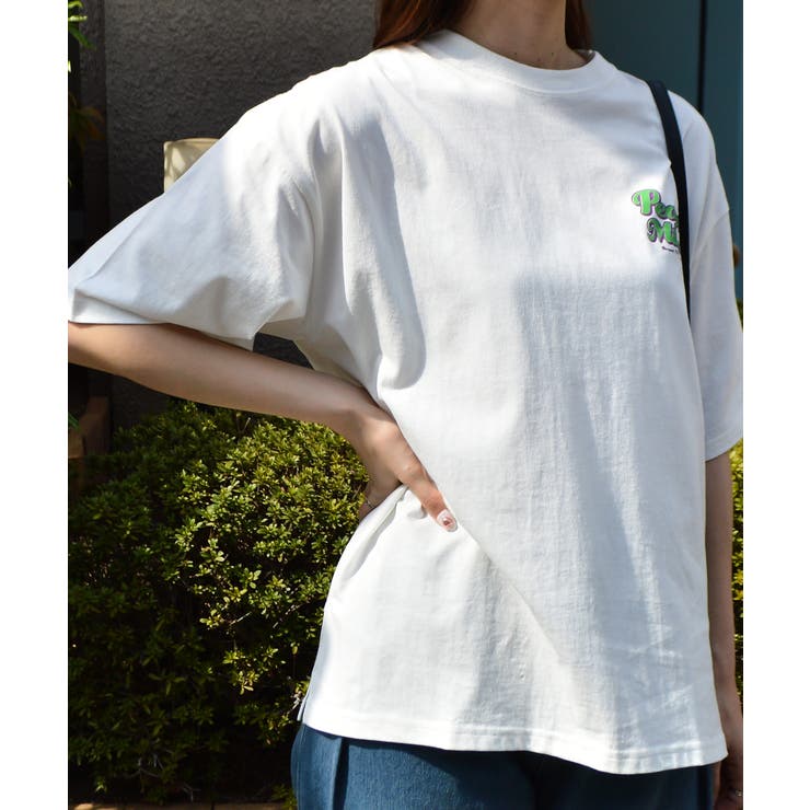 グリッタープリントTシャツ | ＆soiree | 詳細画像17 